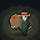 Homem do Saco in pixel art