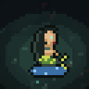 Iara in pixel art