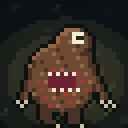 Mapinguari in pixel art
